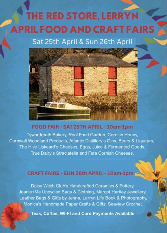 The Red Store Lerryn April Food & Craft Fair